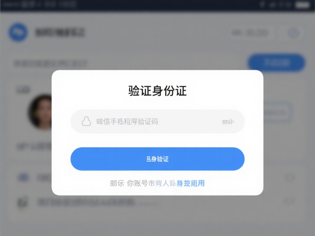 验证身份：根据提示，你可能需要通过短信验证码或邮箱